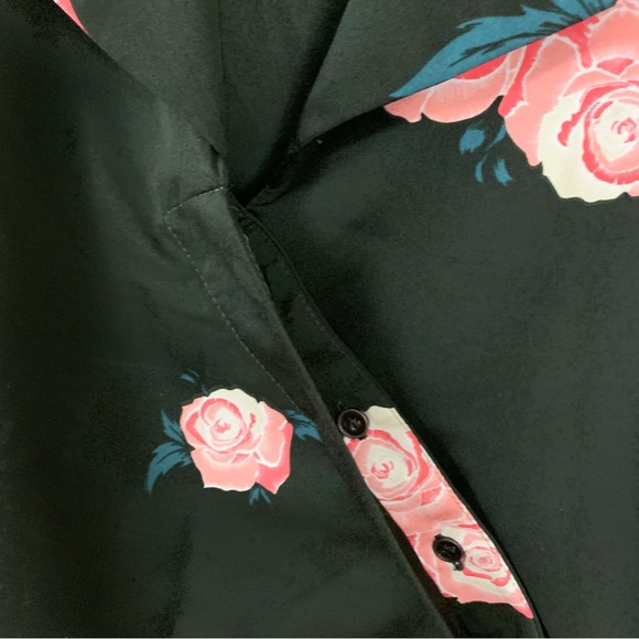 One Teaspoon Floral Wrap Blouse - Picture 7 of 14